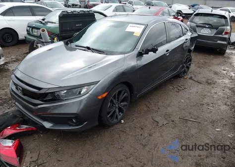 2021 Honda Civic Sport from USA, damaged, VIN 2HGFC2F84MH512342